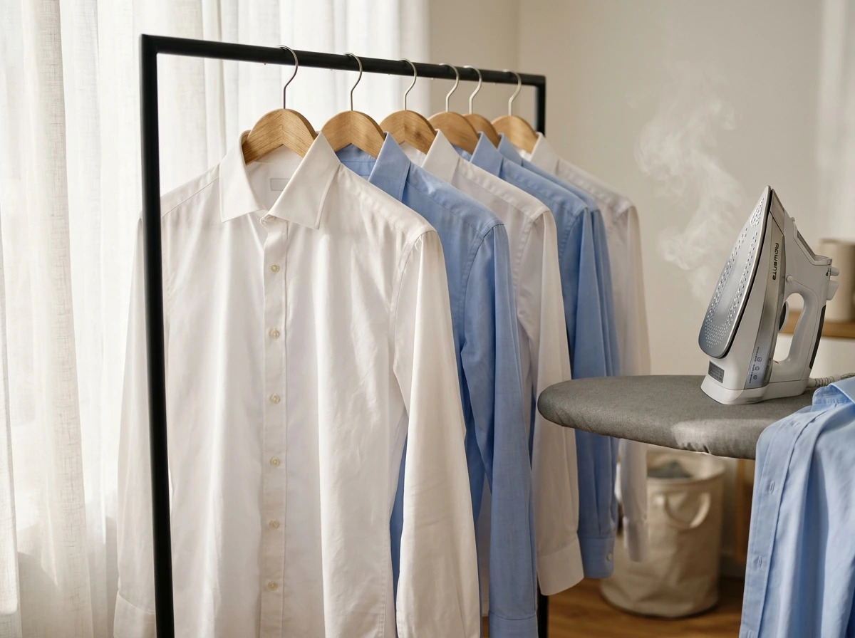 Repassage de chemises et de linge délicat à Angers